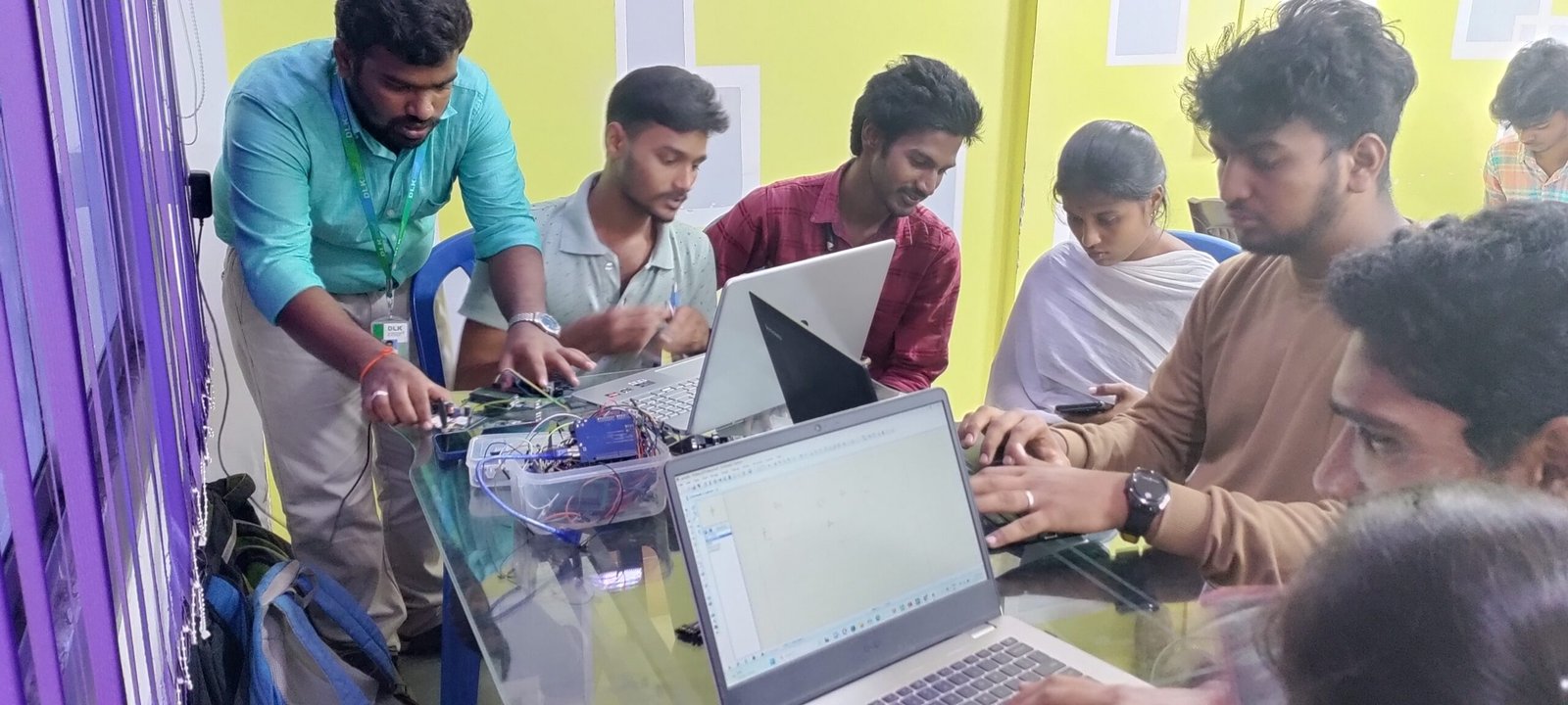 Students with certificates